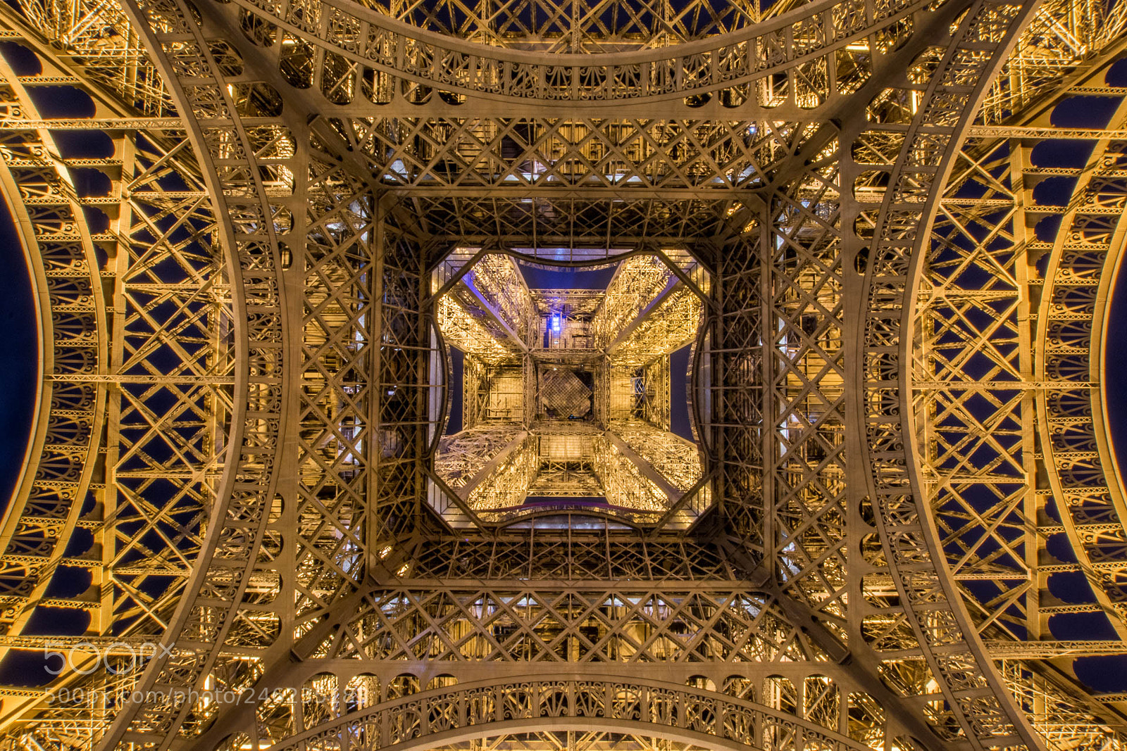 Nikon D7200 sample photo. La tour effeil sous photography