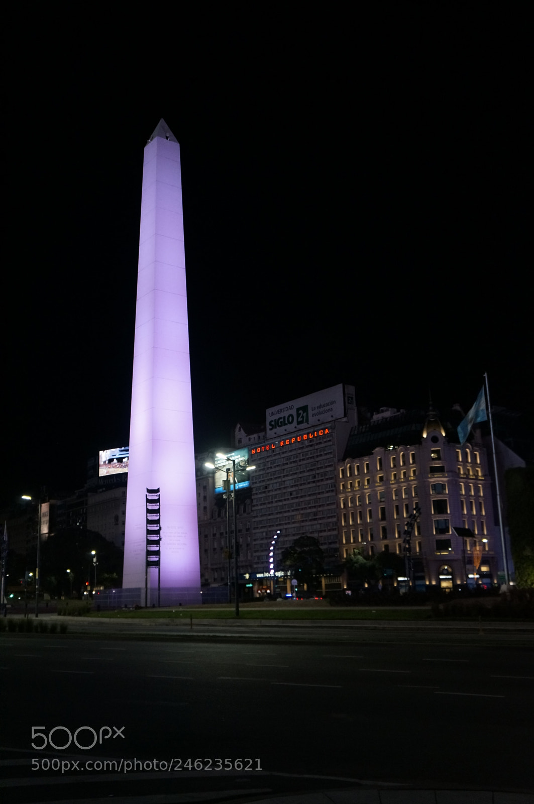 Sony Alpha NEX-6 sample photo. Night in buenos aires photography