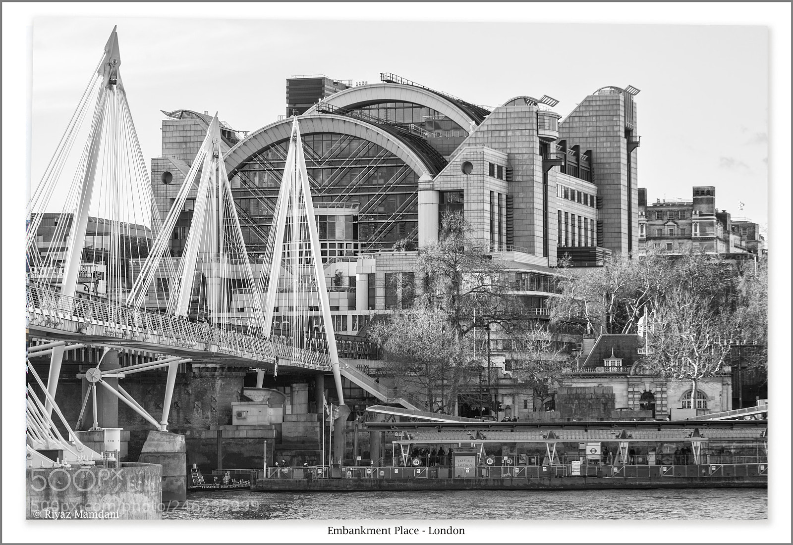 Nikon D500 sample photo. Embankment place, london photography