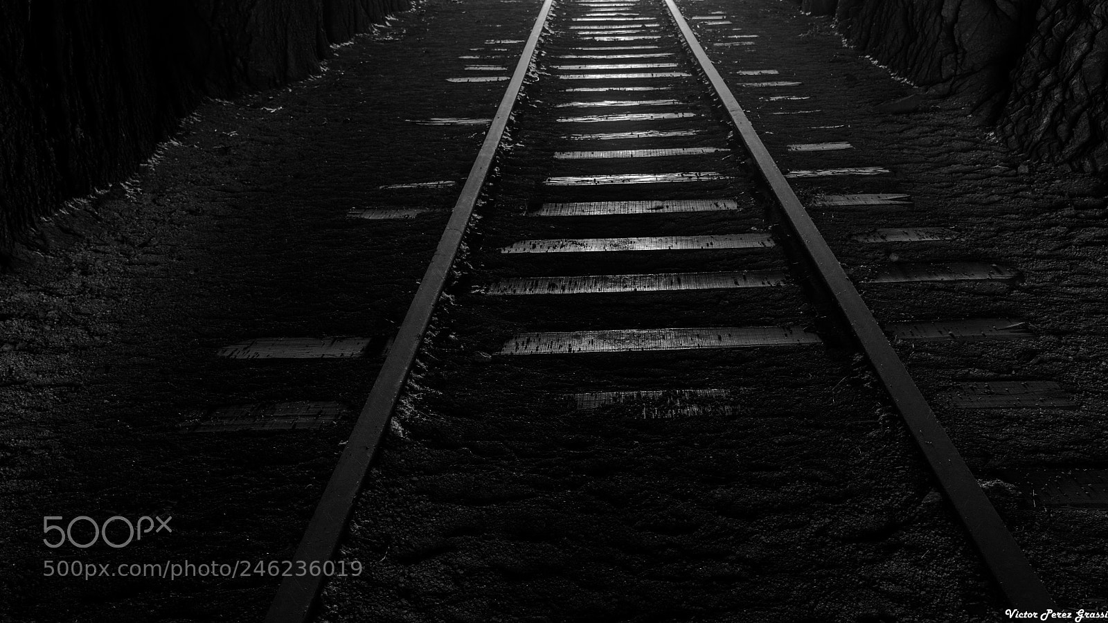 Nikon D7200 sample photo. Railway tunnel photography