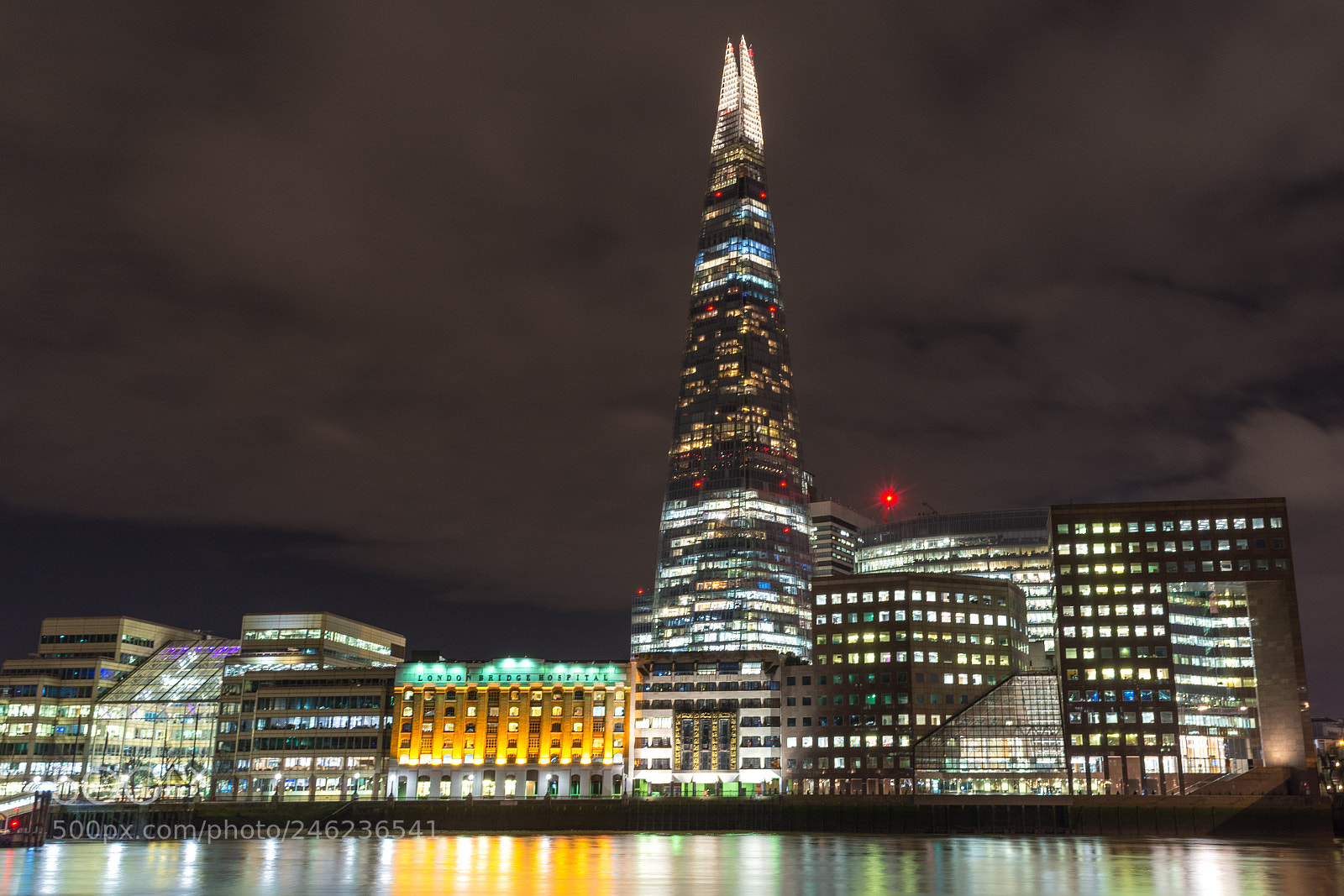 Nikon D5200 sample photo. London by night photography