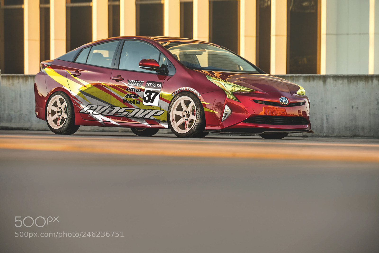 Sony a7R II sample photo. Prius livery design photography