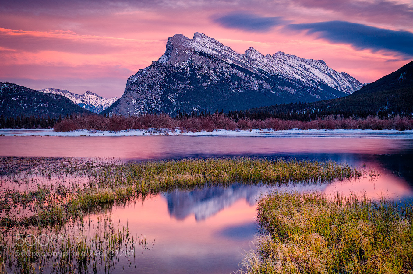Canon EOS 5D sample photo. Banff photography