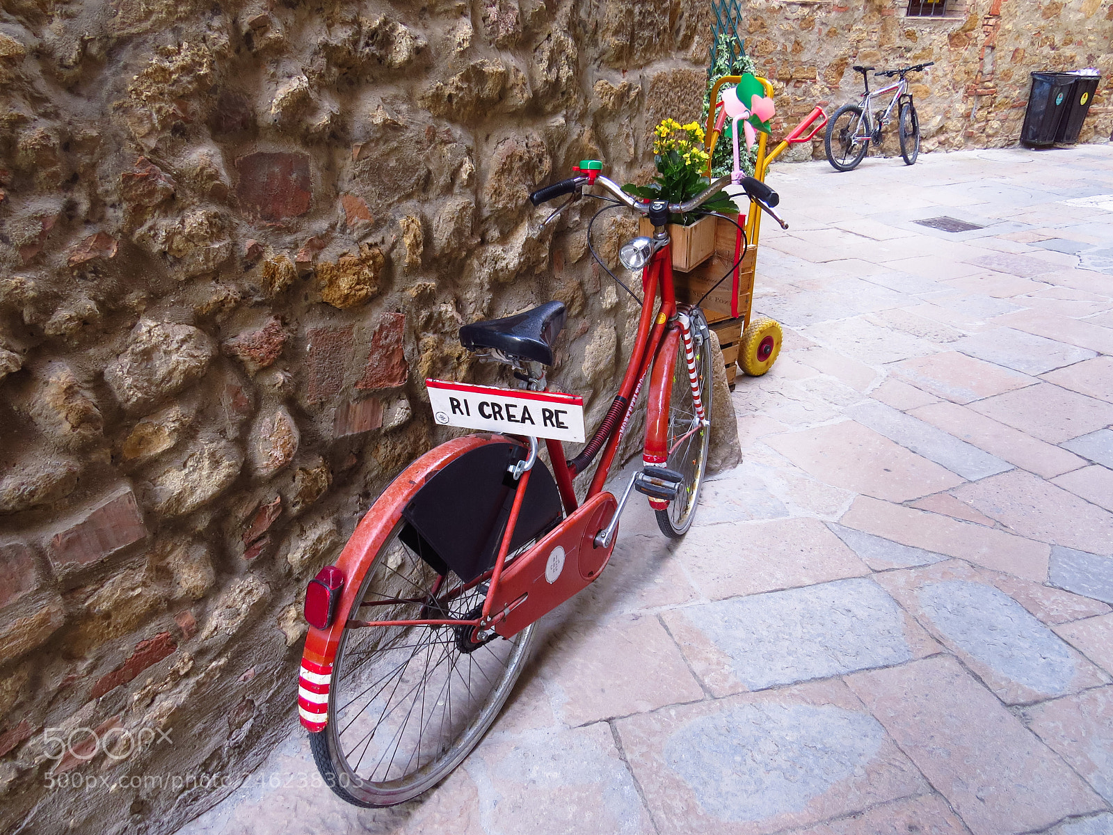 Canon PowerShot SX50 HS sample photo. Italy bike photography