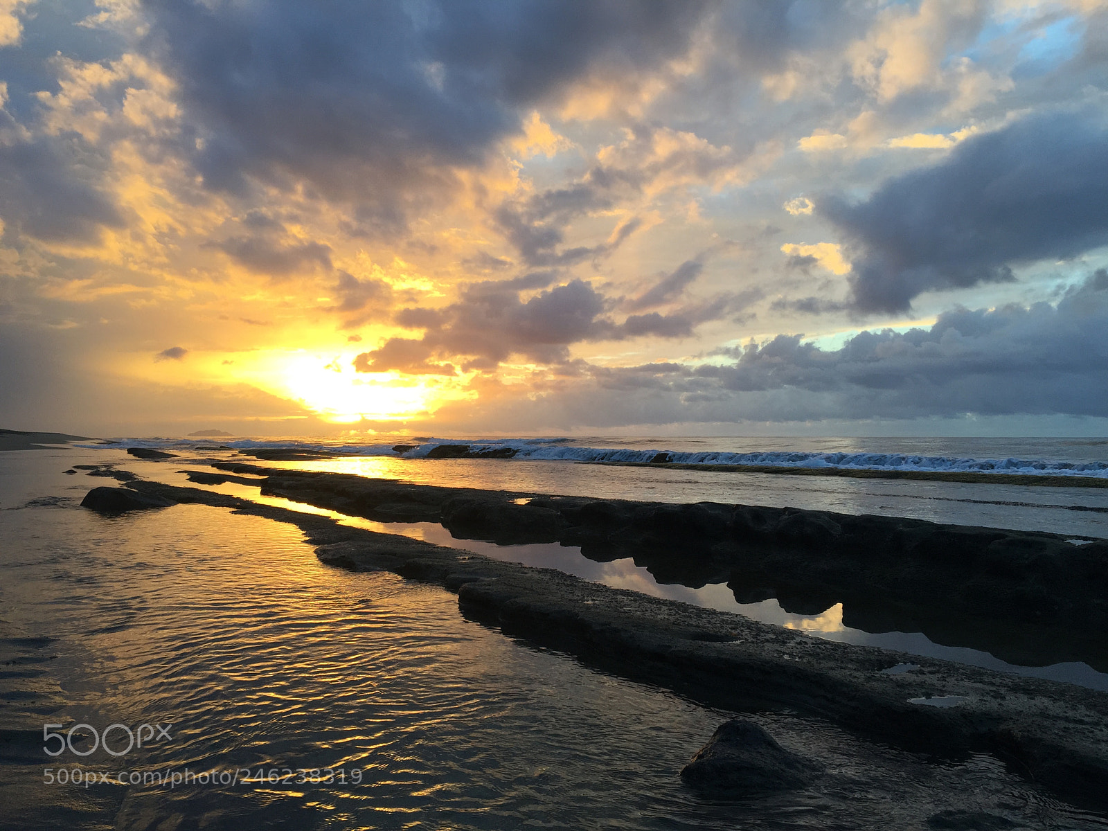 Apple iPhone 6 sample photo. Sunset in puerto rico photography