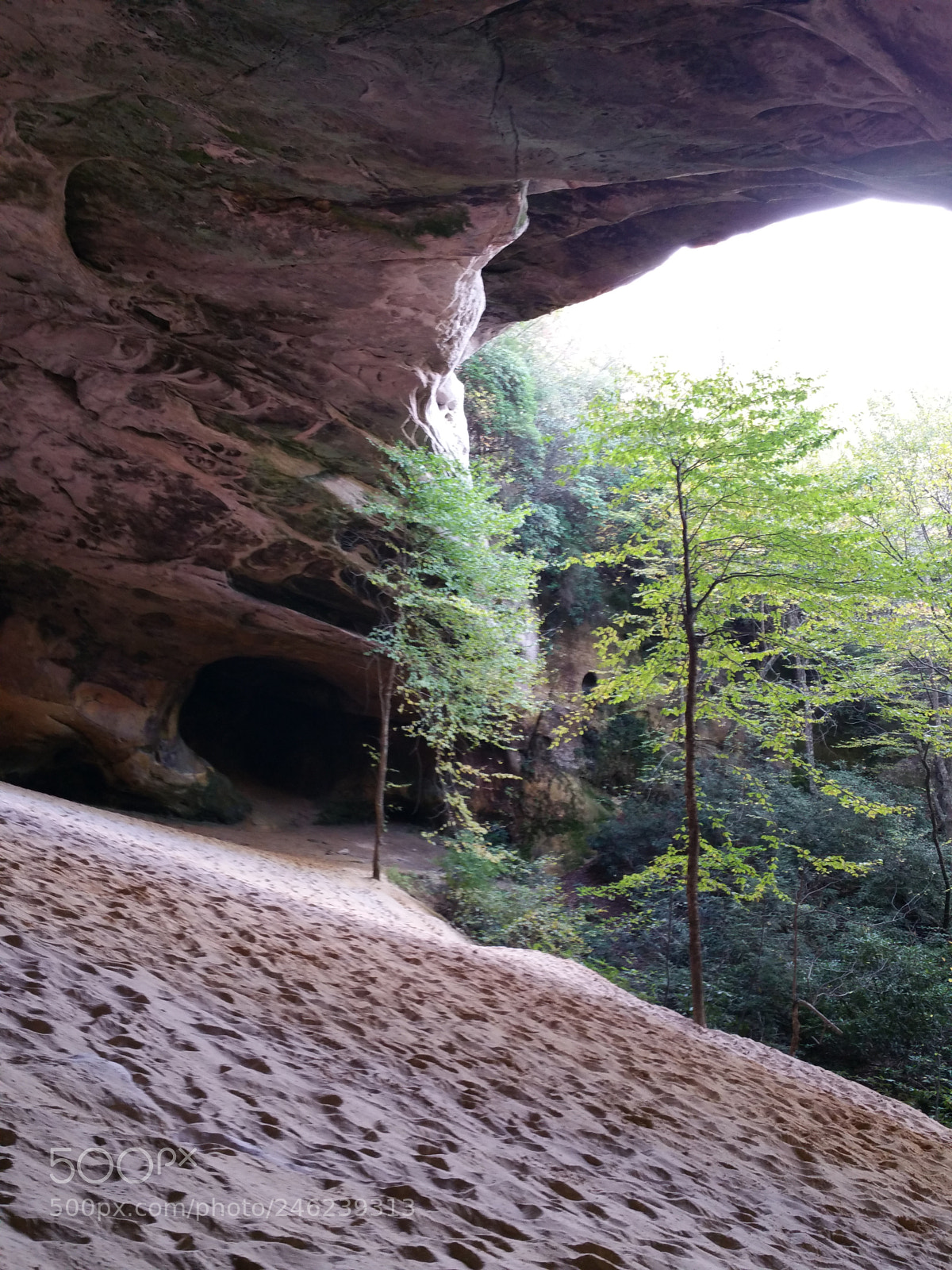 Samsung Galaxy Note4 sample photo. Sand cave photography