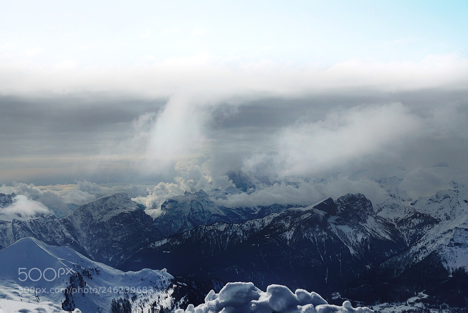 Sony a7R II sample photo. Different lights of dolomites photography