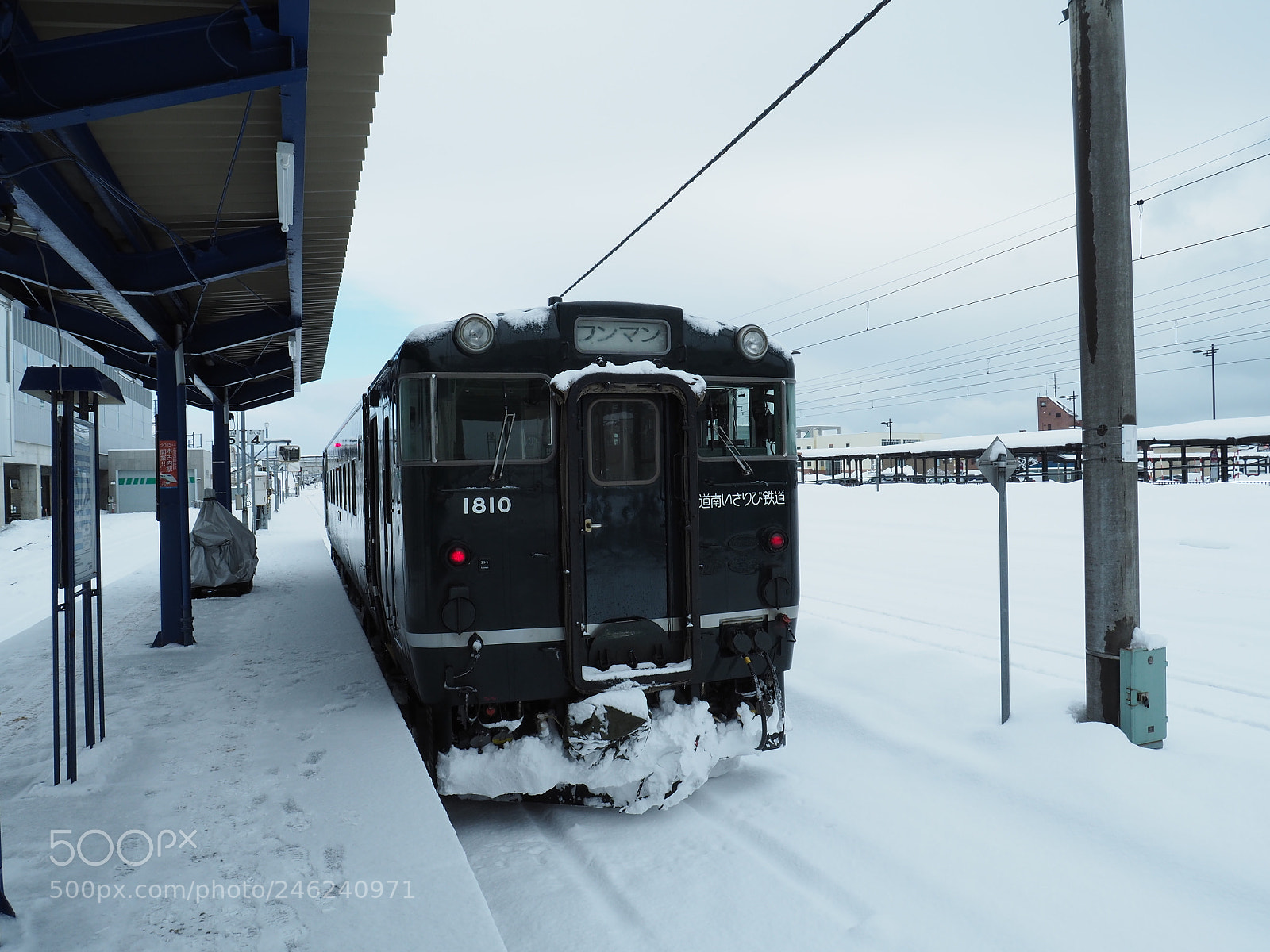 Olympus OM-D E-M5 II sample photo. 道南いさりび鉄道 photography