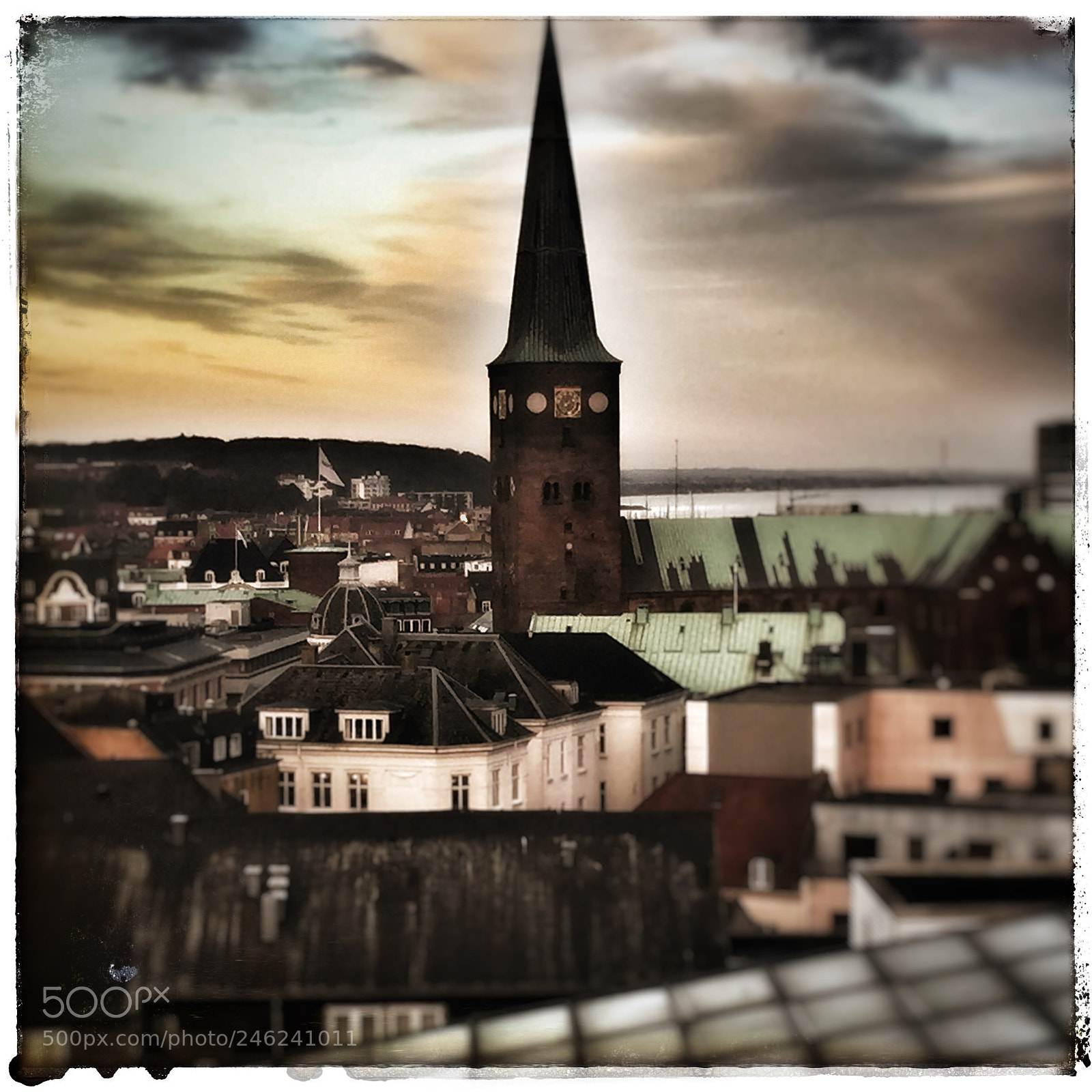 Apple iPhone 6 sample photo. Gothic city photography