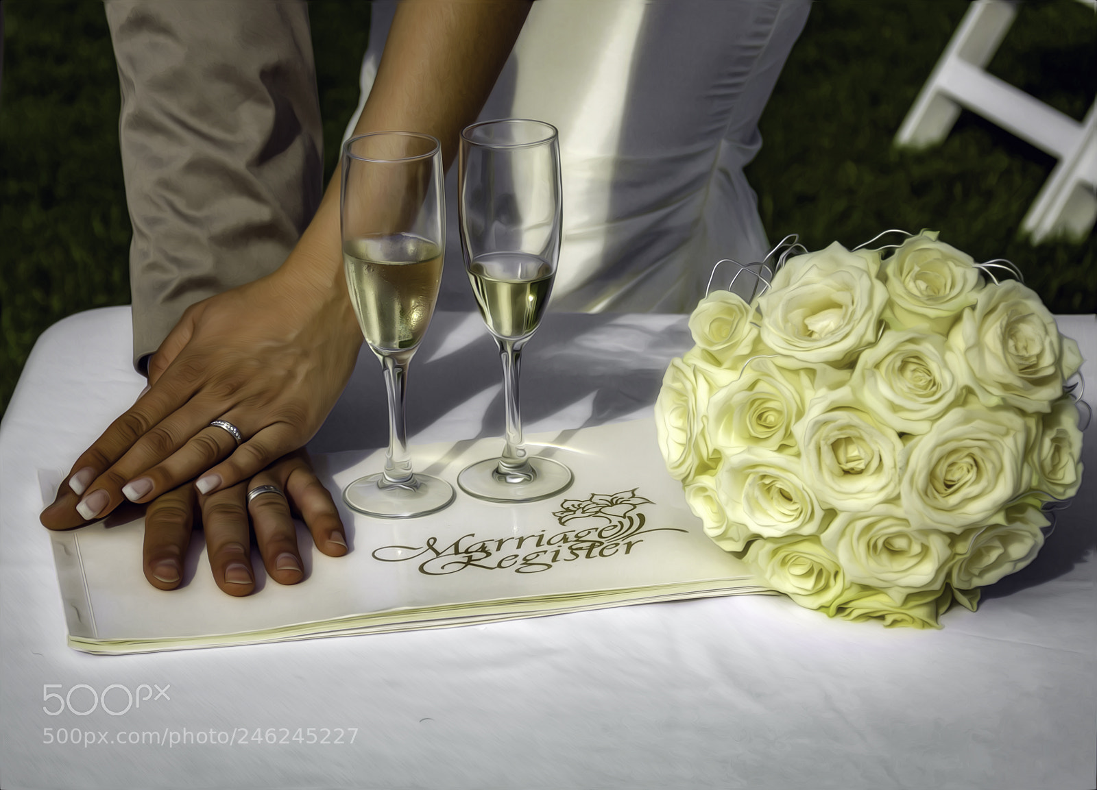 Nikon D90 sample photo. Wedding flowers photography