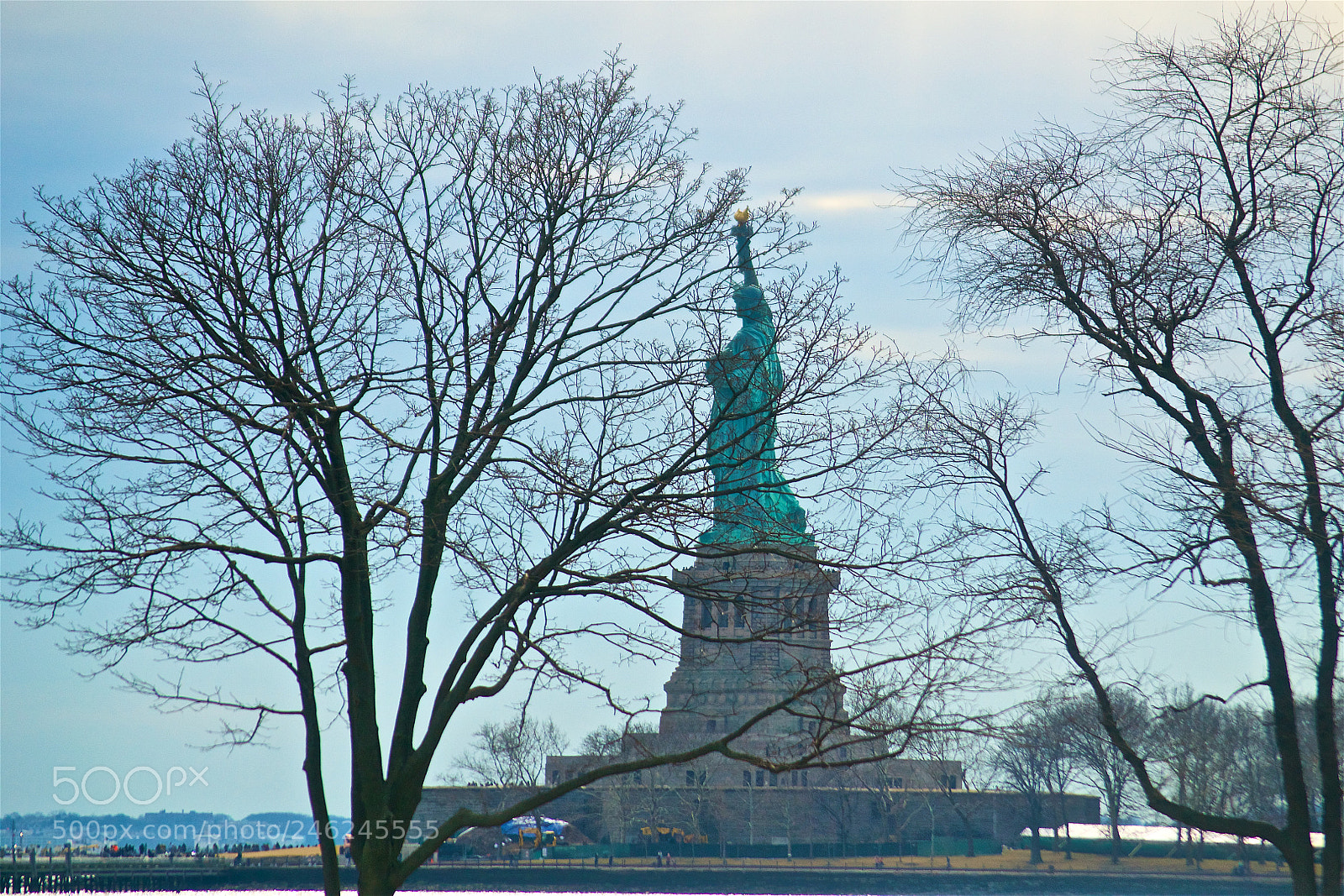 Nikon D3100 sample photo. Liberty statue photography