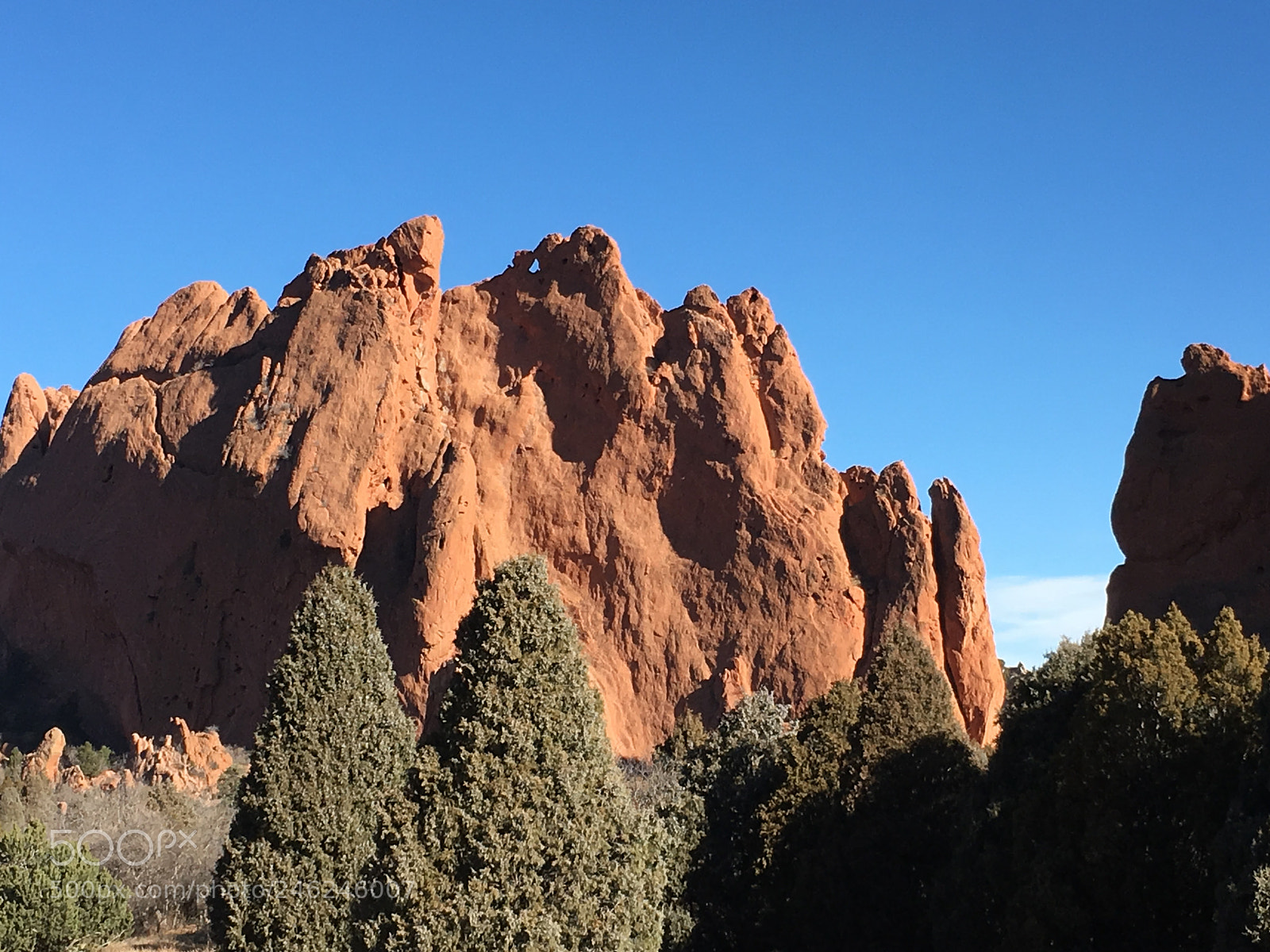 Apple iPhone 6s sample photo. Garden of the gods photography