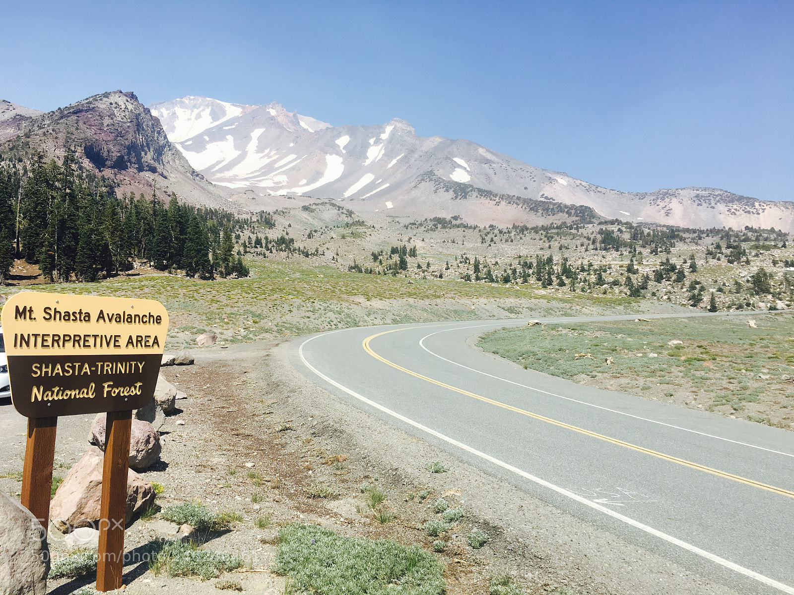 Apple iPhone 6s sample photo. Mount shasta photography
