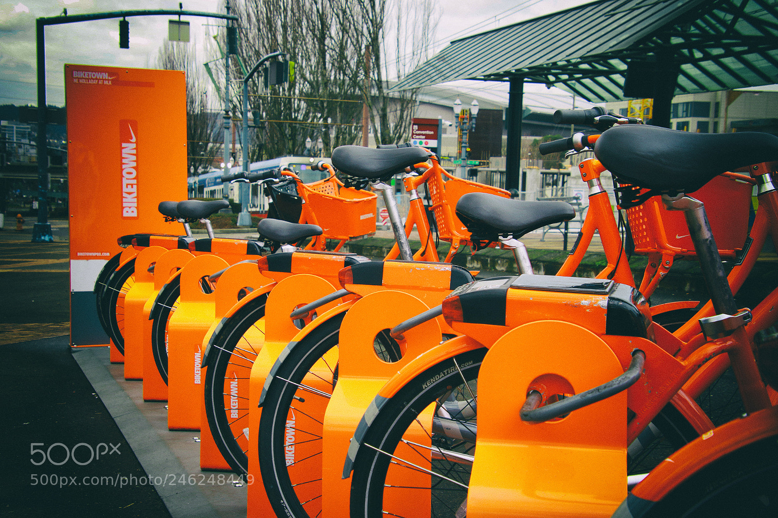 Canon EOS 7D Mark II sample photo. Biketown commute today... photography