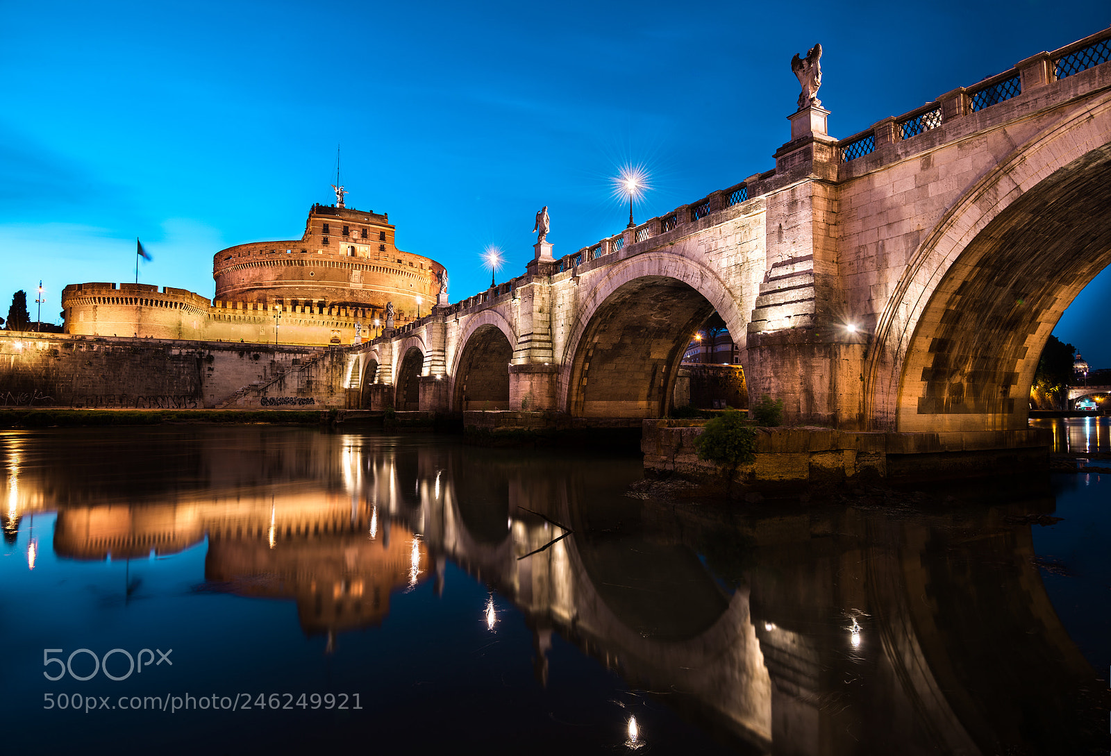 Nikon D800 sample photo. Castel san't angelo photography
