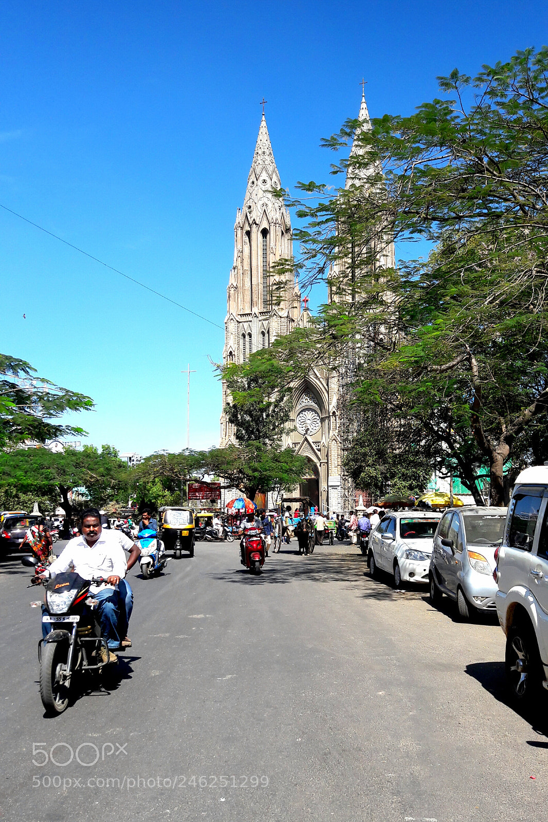 Samsung Galaxy J7 sample photo. St.philominas church- mysore photography