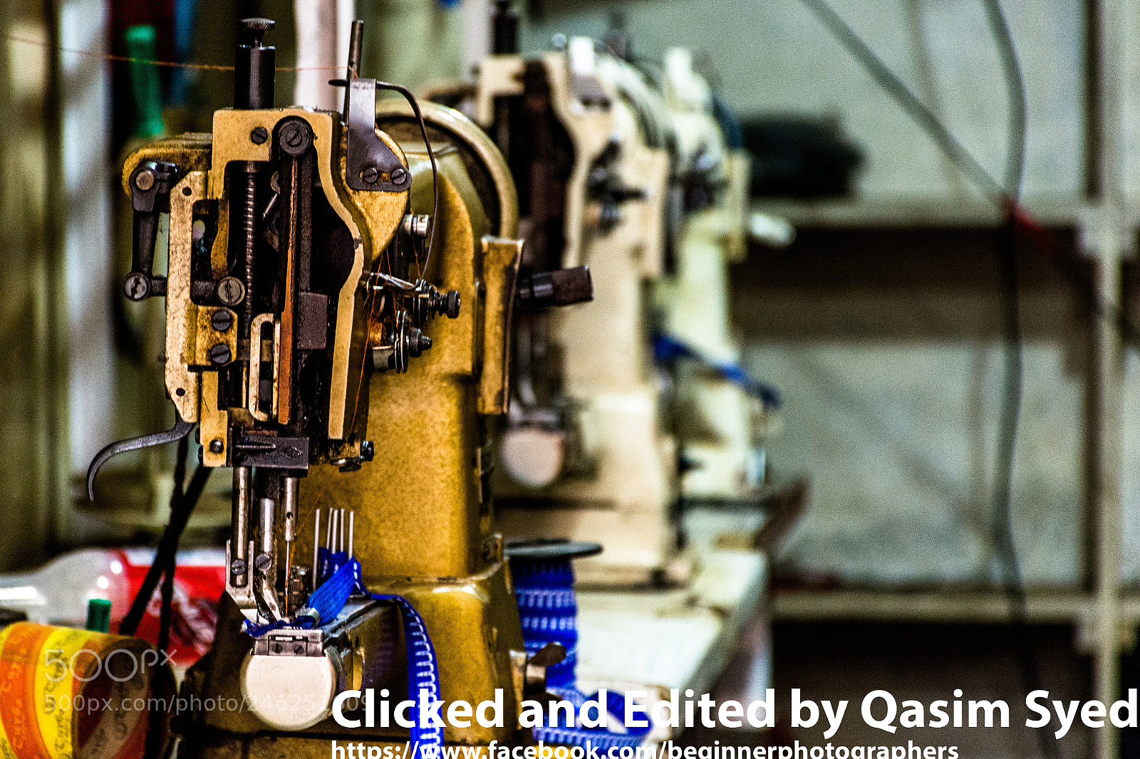 Nikon D7100 sample photo. Sewing machine photography