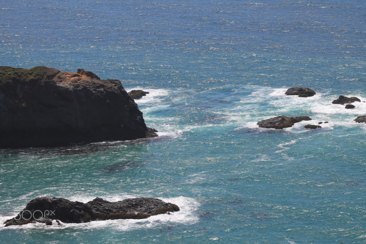 Canon EOS 1100D (EOS Rebel T3 / EOS Kiss X50) + EF75-300mm f/4-5.6 sample photo. Magnificent views of the pacific coast. photography