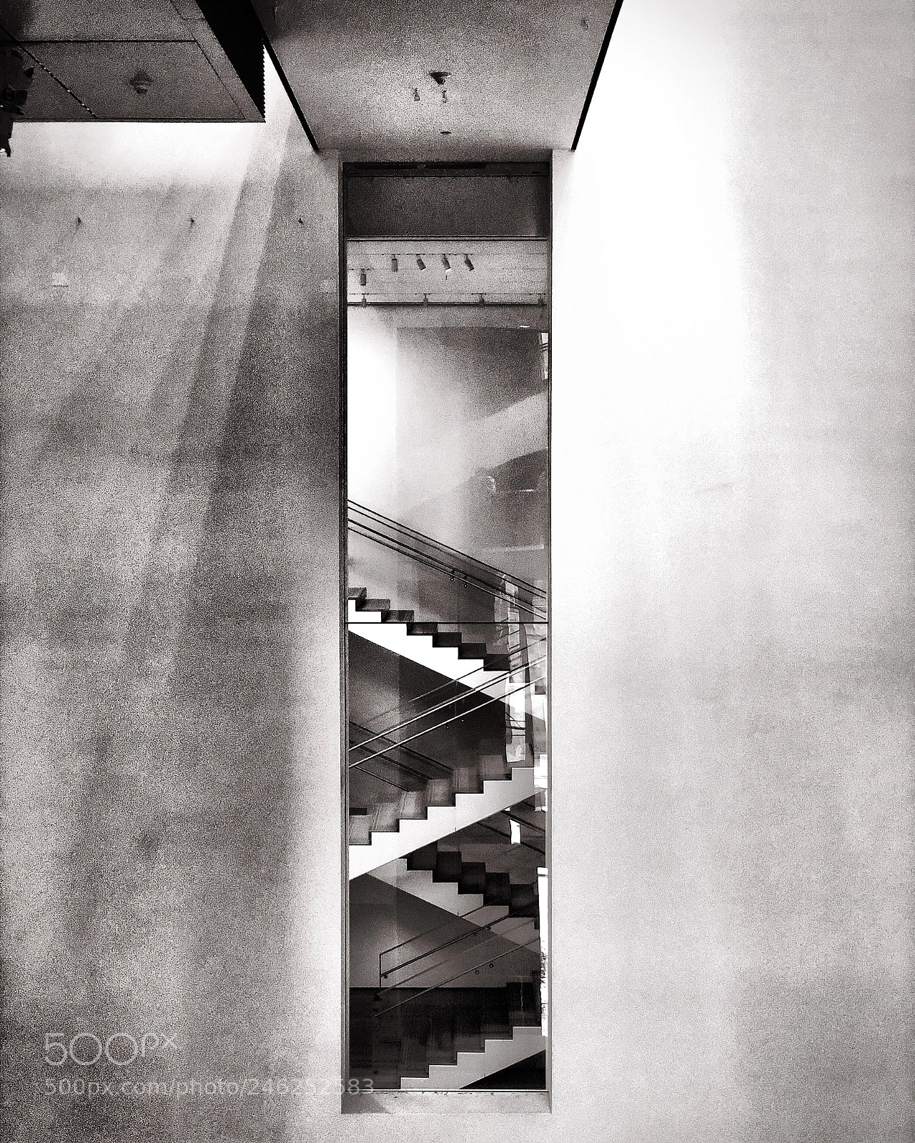 Apple iPhone X sample photo. Stairs photography