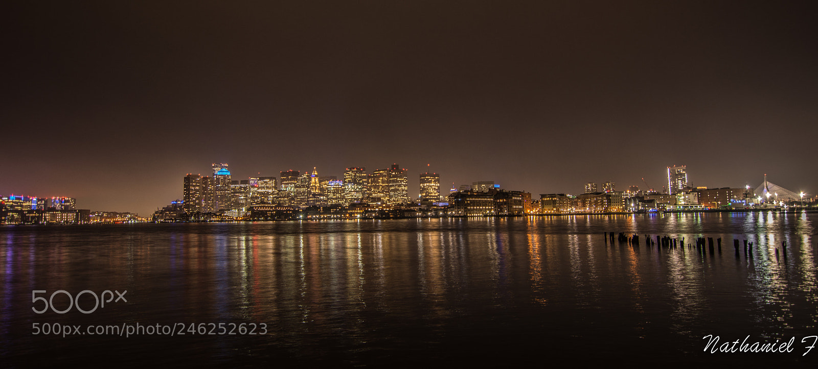 Nikon D7100 sample photo. Boston skyline photography