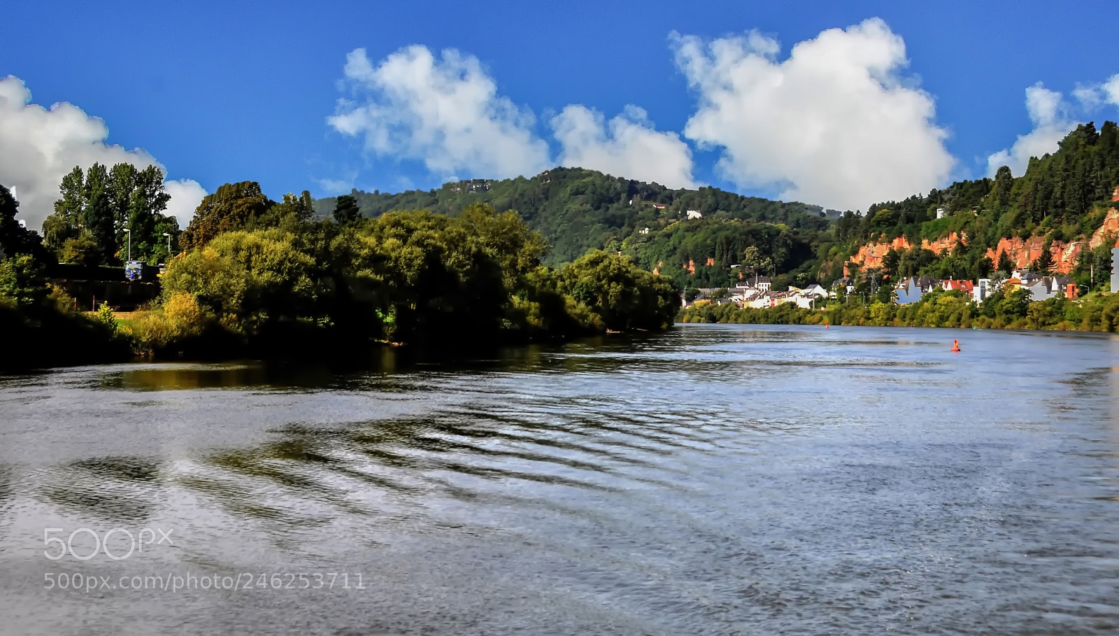 Nikon D90 sample photo. Moselle river photography