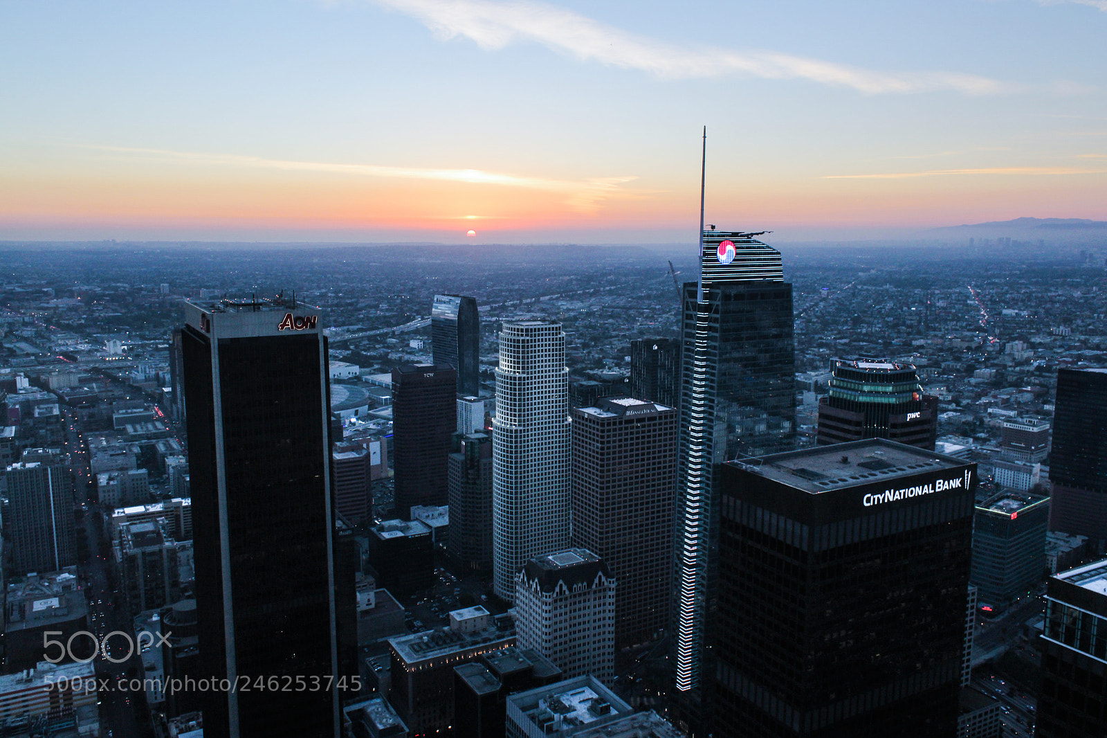 Canon EOS 600D (Rebel EOS T3i / EOS Kiss X5) sample photo. Sunset los angeles photography