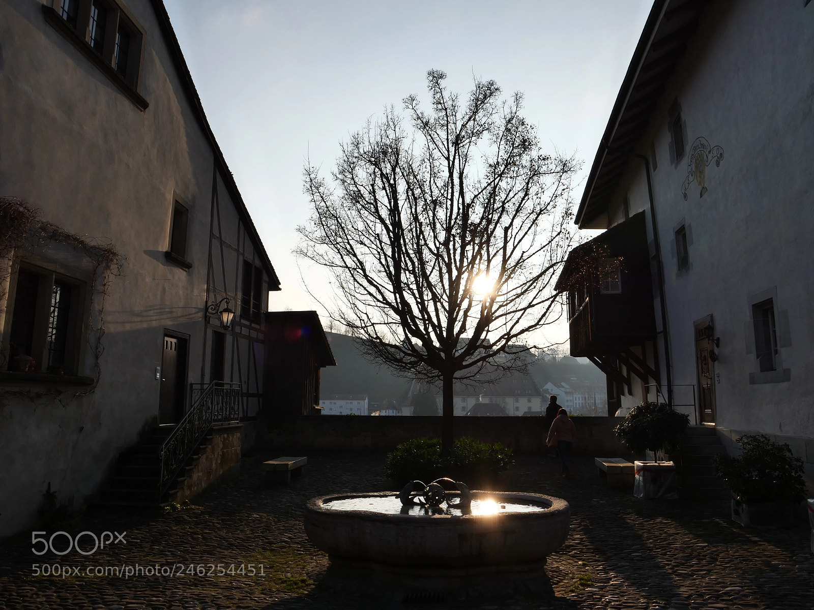 Panasonic Lumix DC-G9 sample photo. Fribourg @ sunset photography