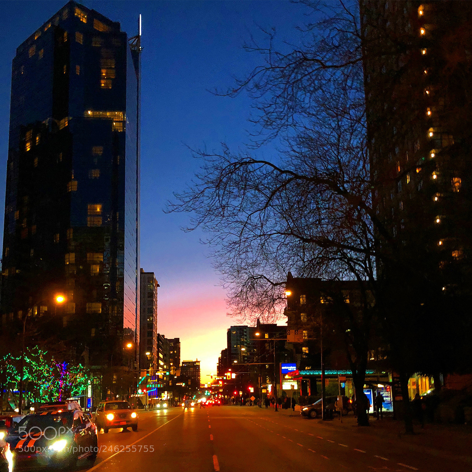 Apple iPhone 8 Plus sample photo. Last night in vancouver photography