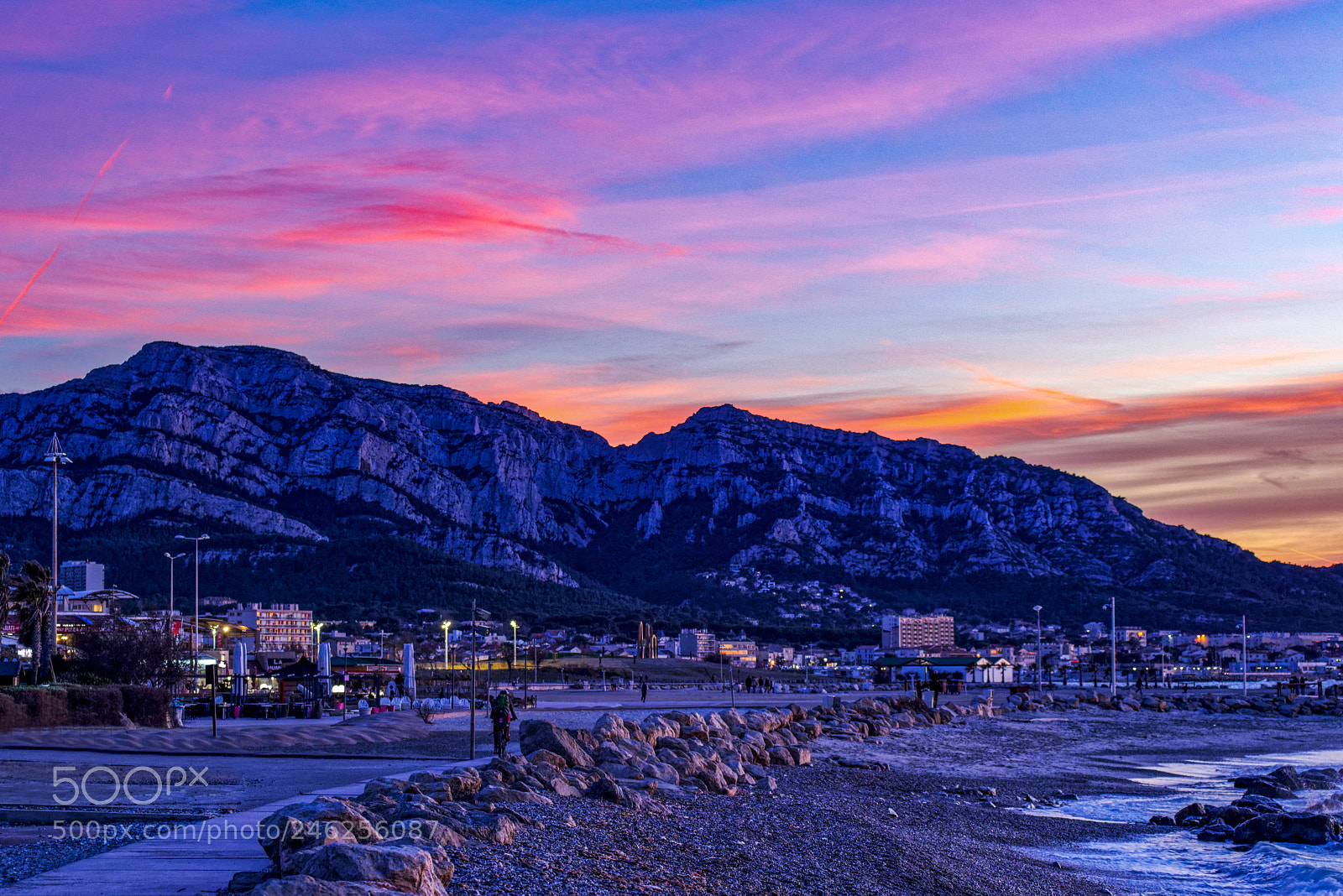 Nikon D800 sample photo. Seaside at twilight # 4 photography