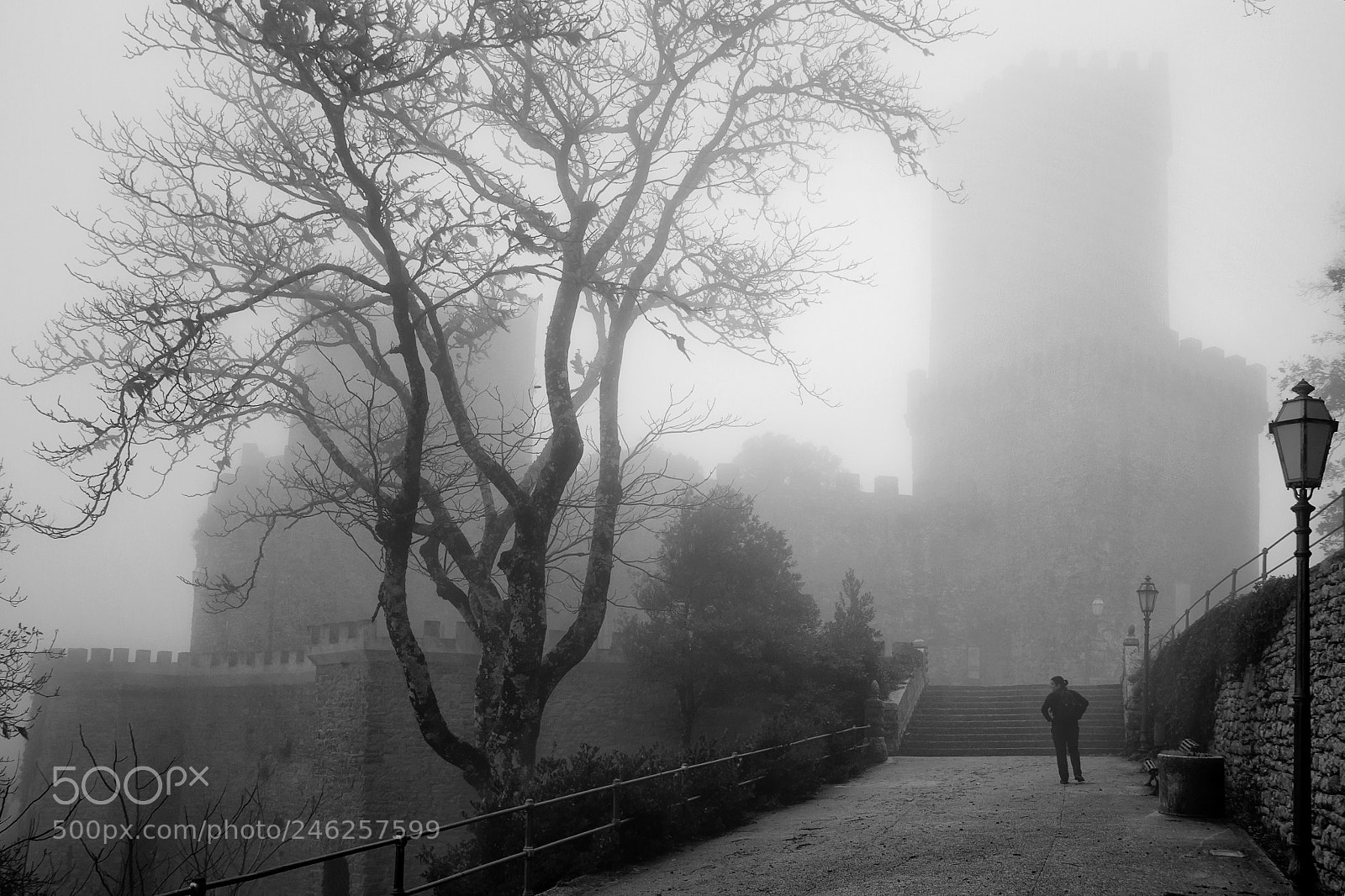Canon EOS 7D sample photo. Erice - fog photography