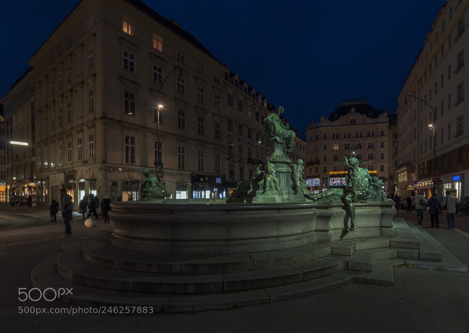 Nikon D90 sample photo. Donnerbrunnen photography