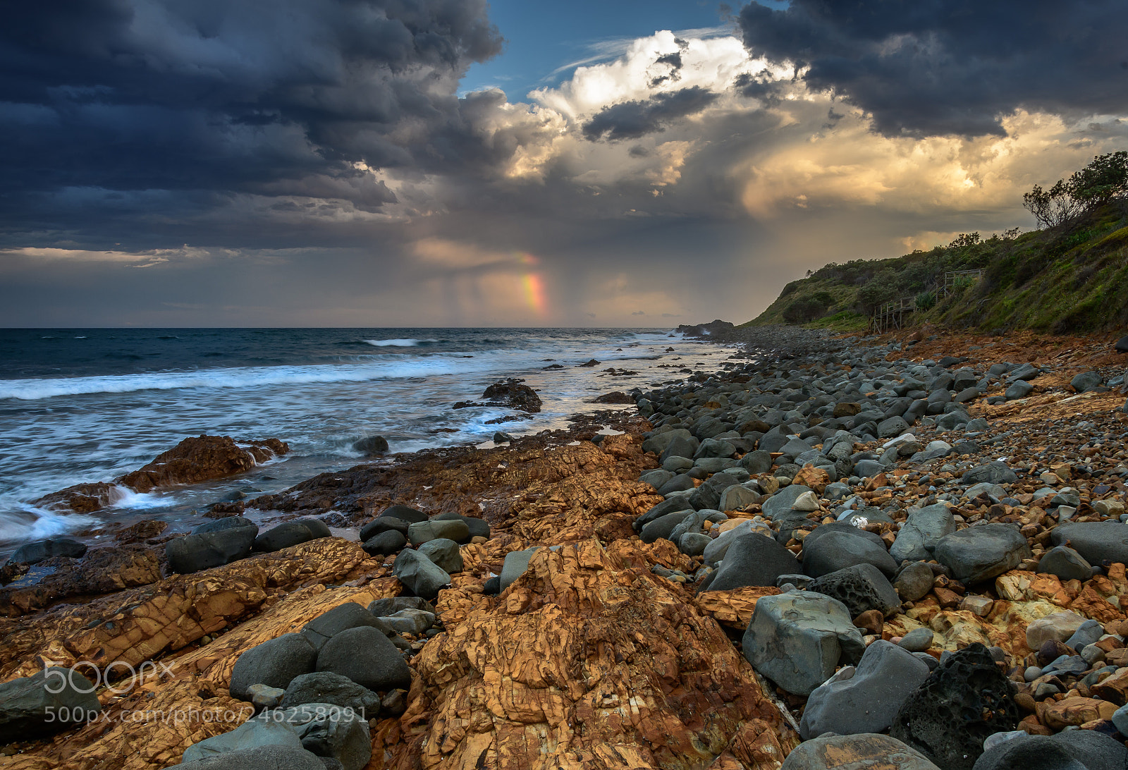 Nikon D7500 sample photo. Evening storm over saltwater photography