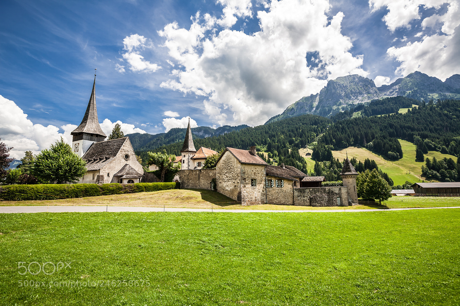 Canon EOS 5D sample photo. Rougemont monastery photography