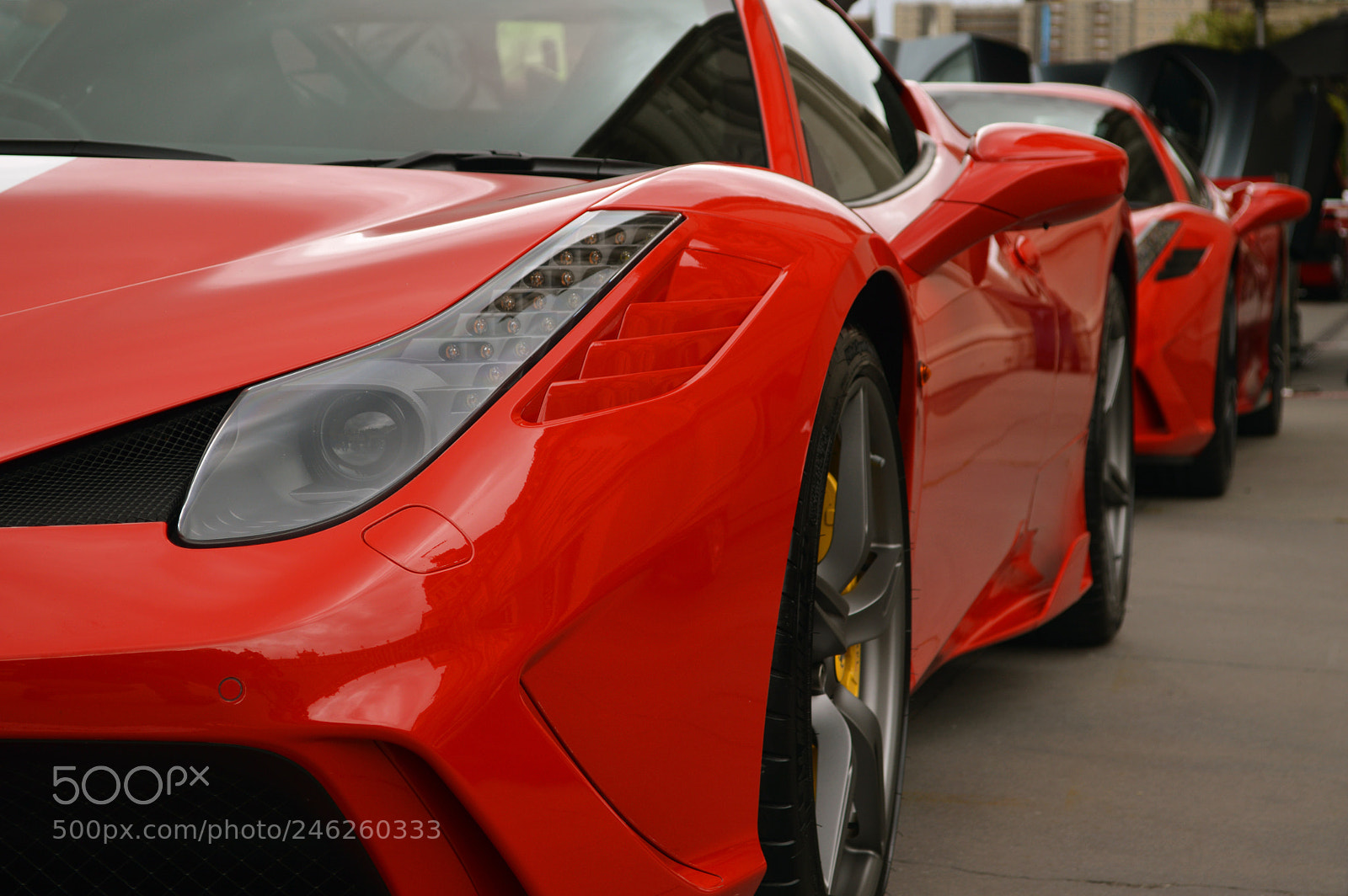 Nikon D3200 sample photo. Ferrari 458 speciale photography