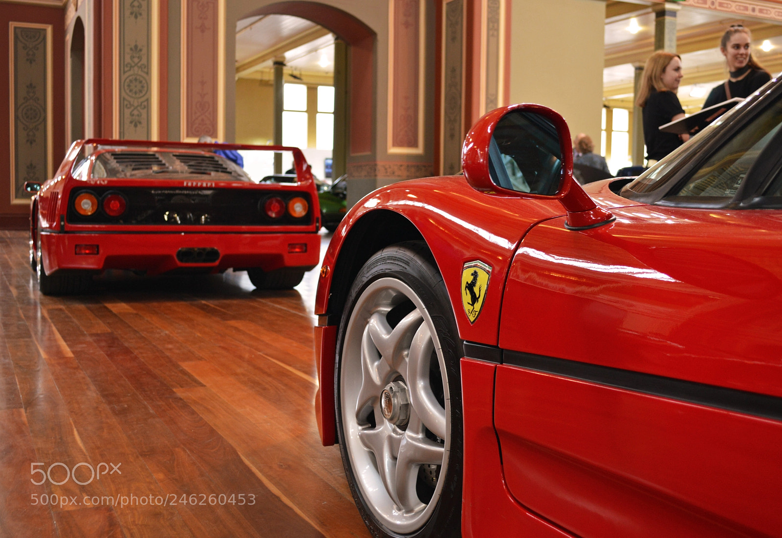 Nikon D3200 sample photo. Ferrari f50 and f40 photography