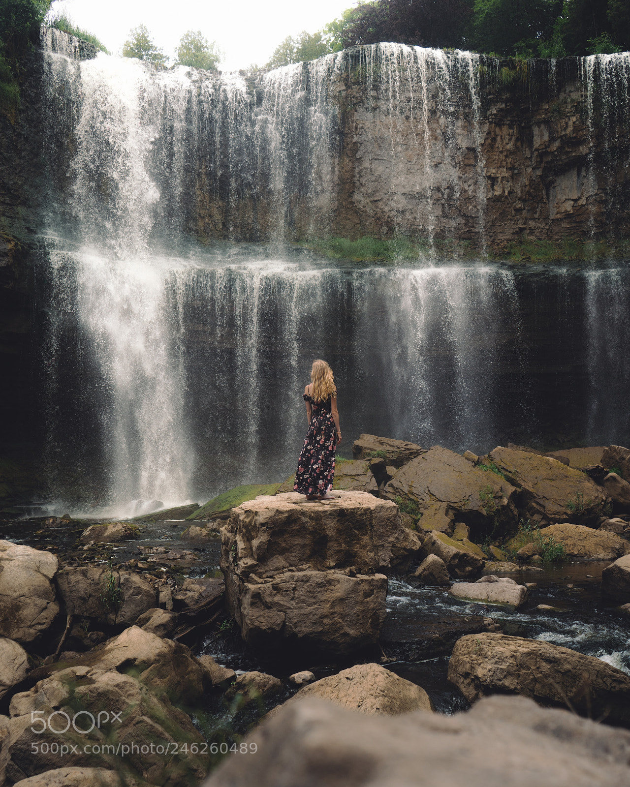 Sony a7 II sample photo. Waterfall adventures photography