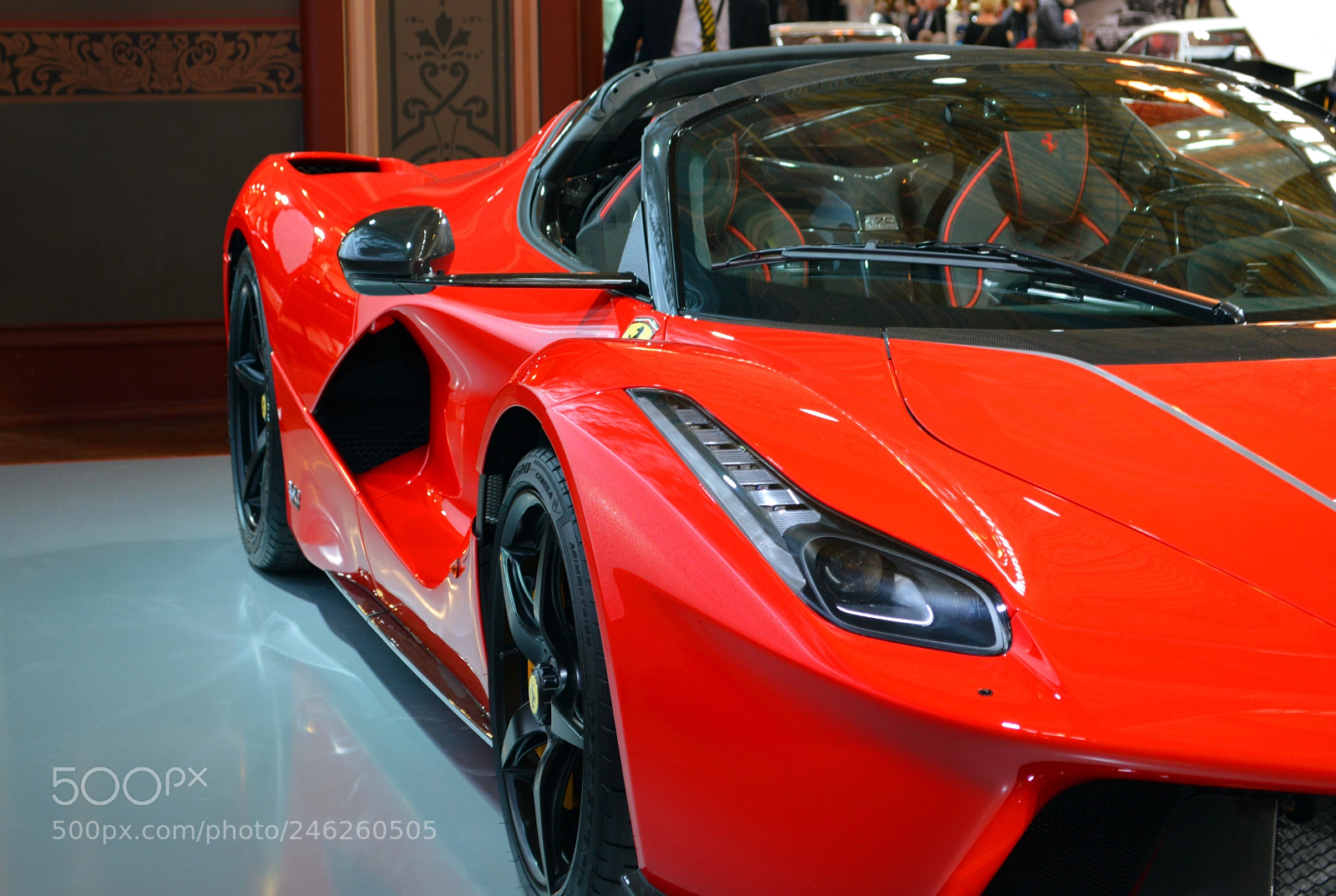 Nikon D3200 sample photo. La ferrari aperta photography