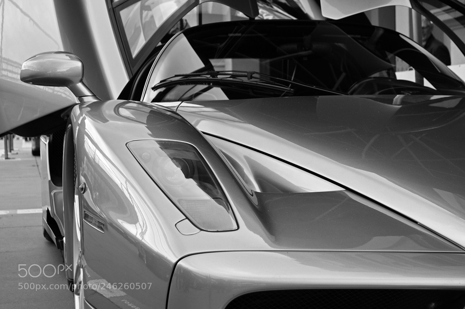 Nikon D3200 sample photo. Ferrari enzo photography