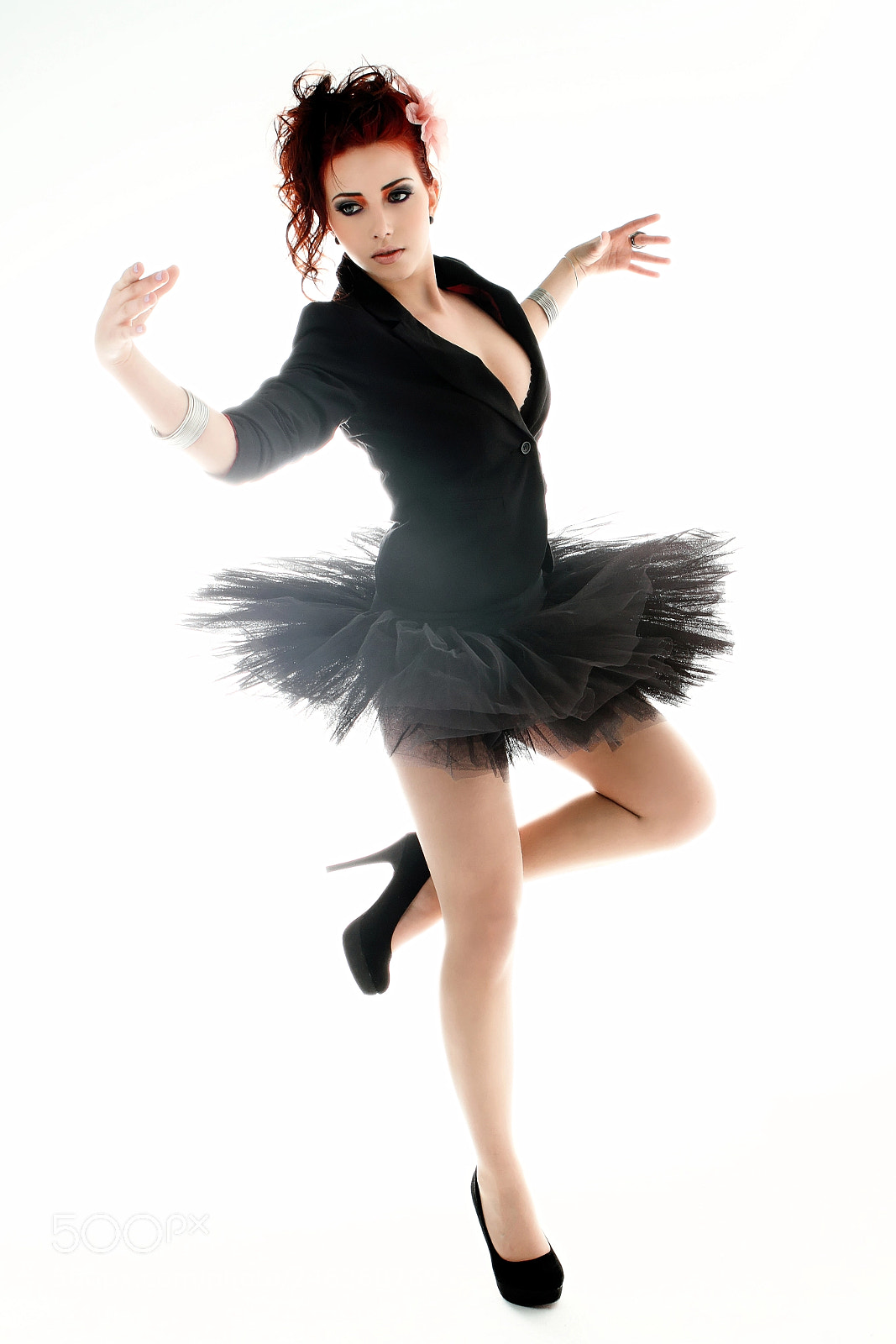 Canon EOS 7D sample photo. Black ballerina photography