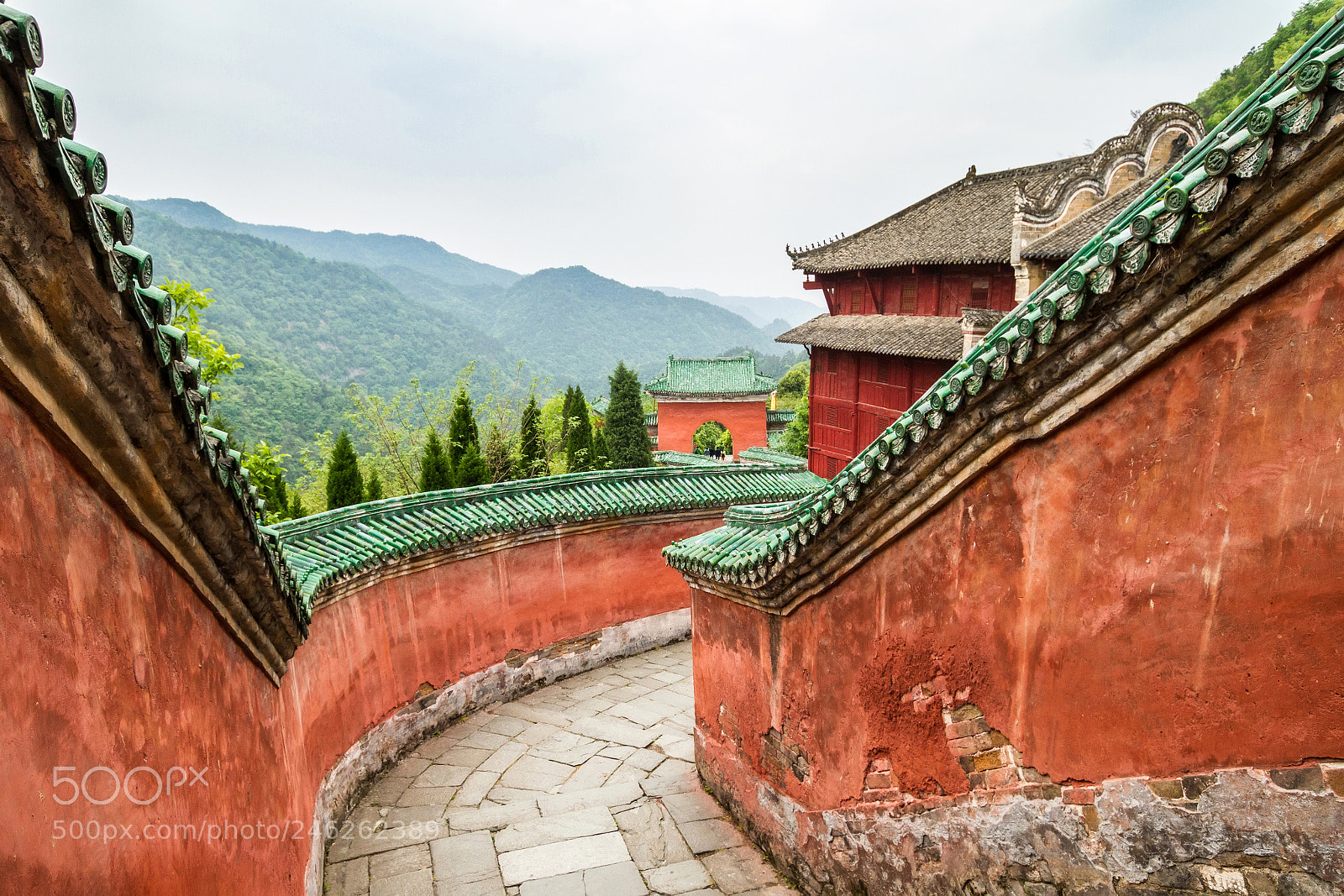 Canon EOS 7D sample photo. China, the wudang monastery photography