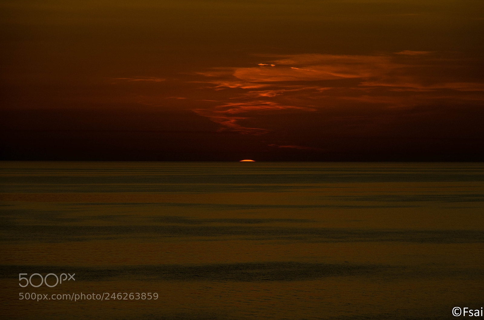 Pentax K-5 sample photo. Sunset on the adriatic (2) photography