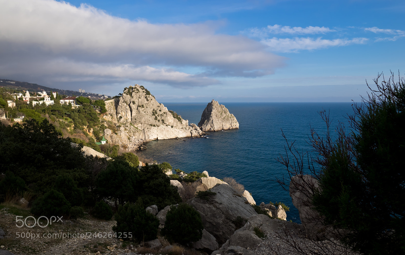 Olympus OM-D E-M1 sample photo. Winter in simeiz photography