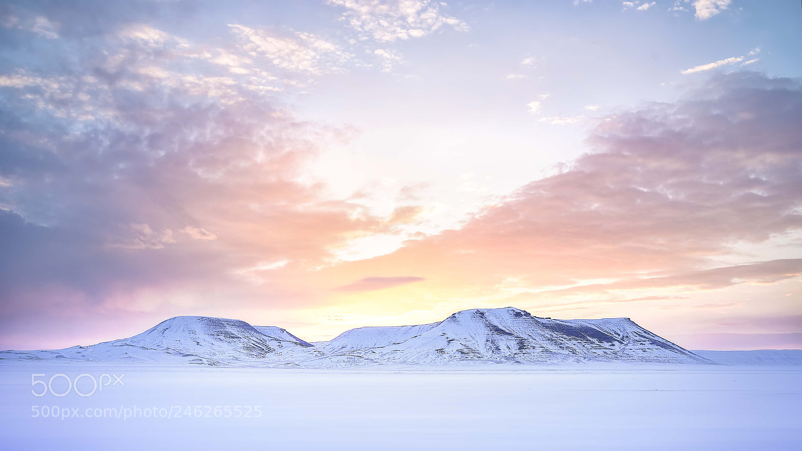 Sony a7 II sample photo. Winter sky photography