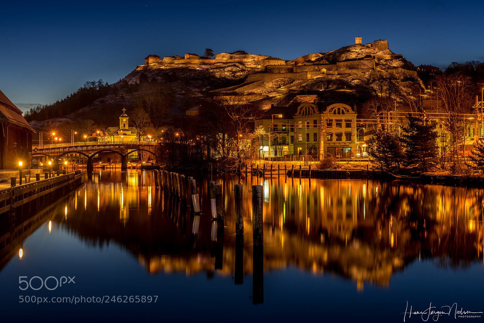 Sony a7R II sample photo. Dawn in halden city photography
