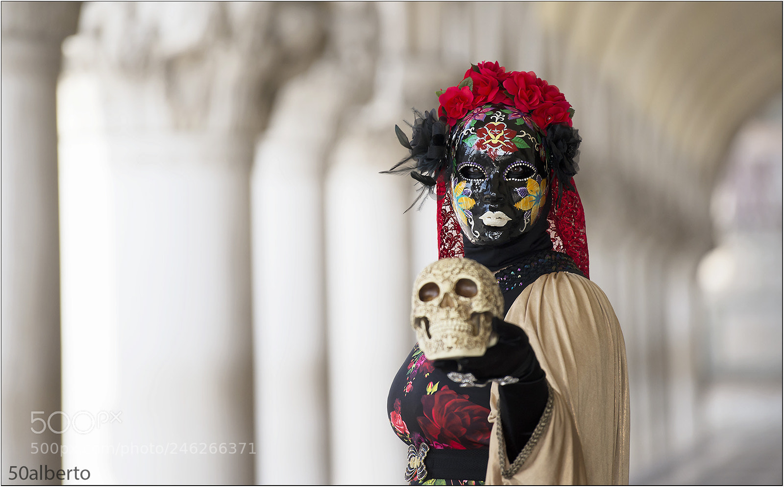 Nikon D610 sample photo. Venice carnival 2018 photography