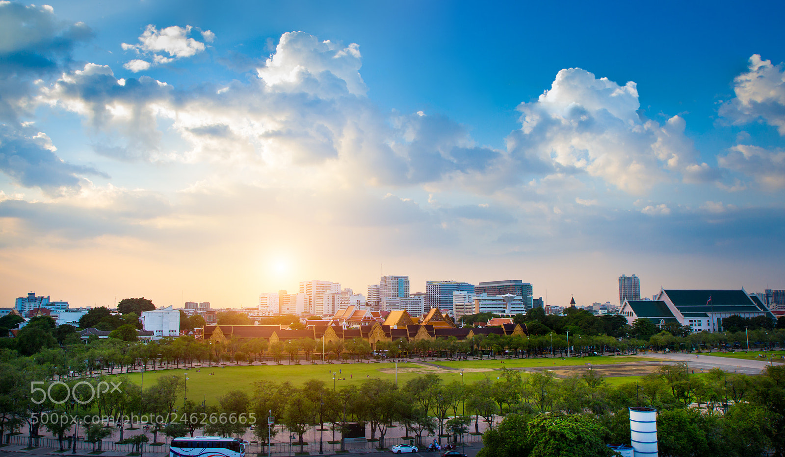 Canon EOS 60D sample photo. Sanam luang is located photography