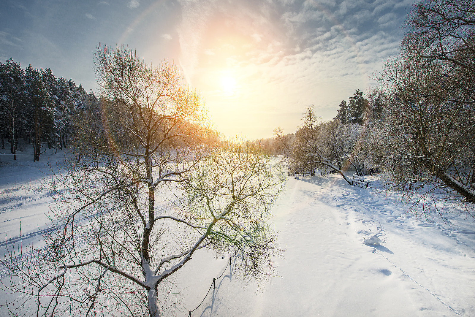 Nikon D800 sample photo. Russian winter photography