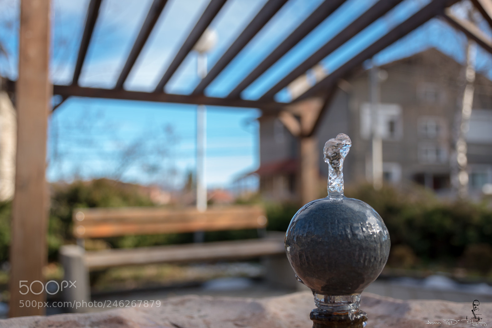 Nikon D5500 sample photo. Water fountain photography