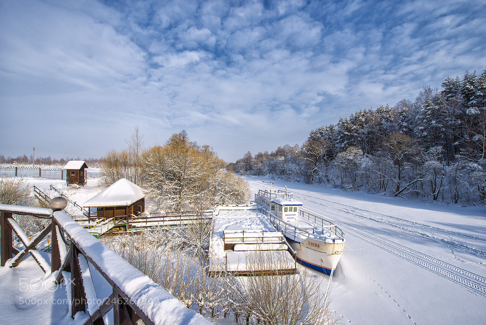 Nikon D800 sample photo. Russian winter photography