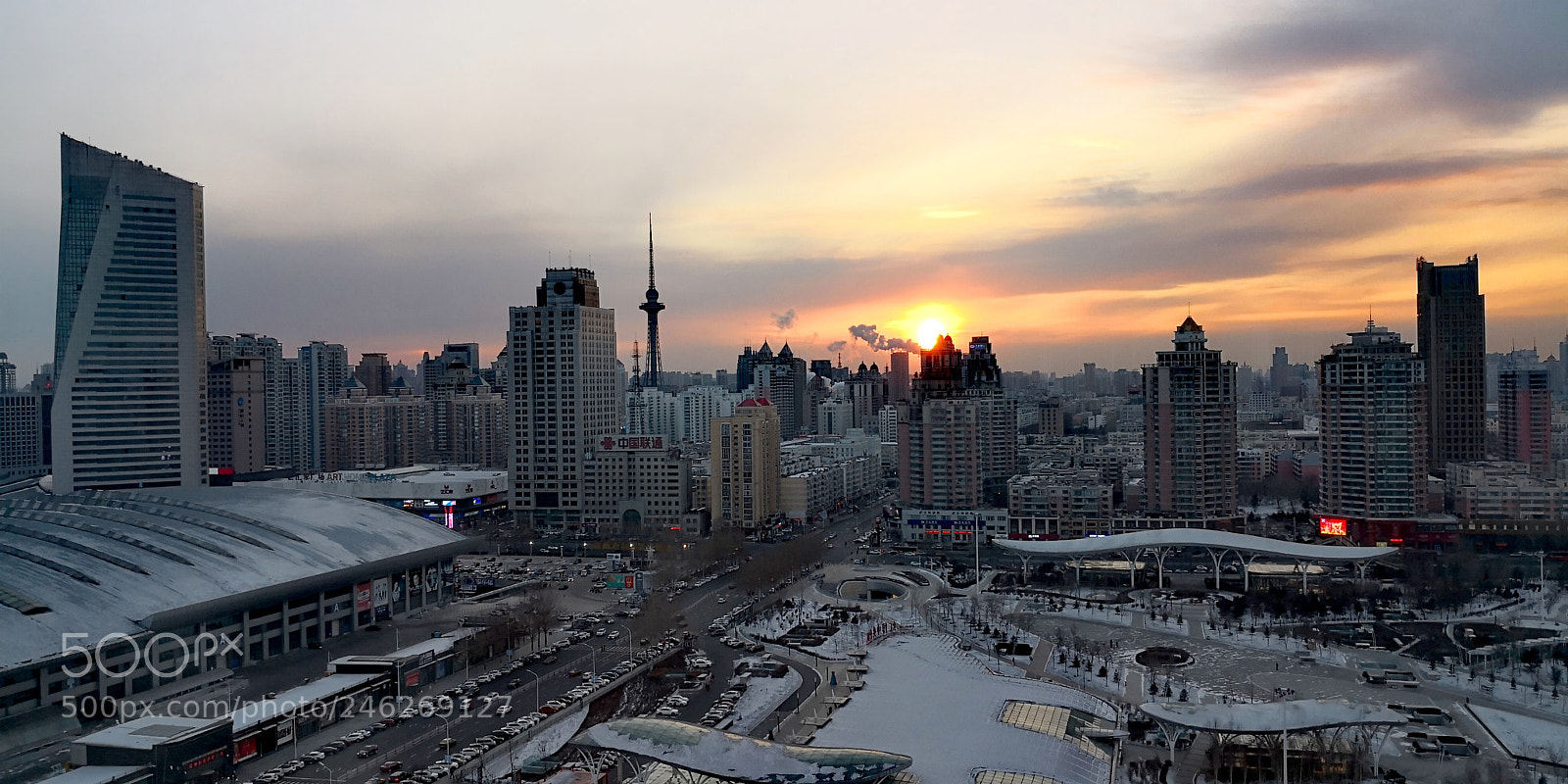 HUAWEI Mate 10 Pro sample photo. 夕阳 photography